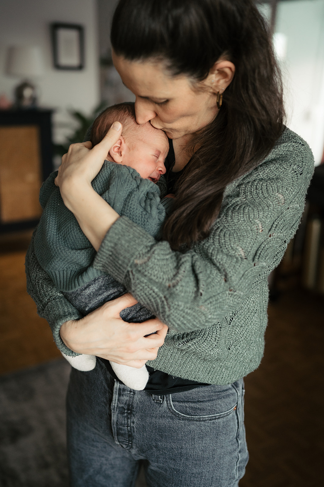 Baby Fotoshooting Zuhause
