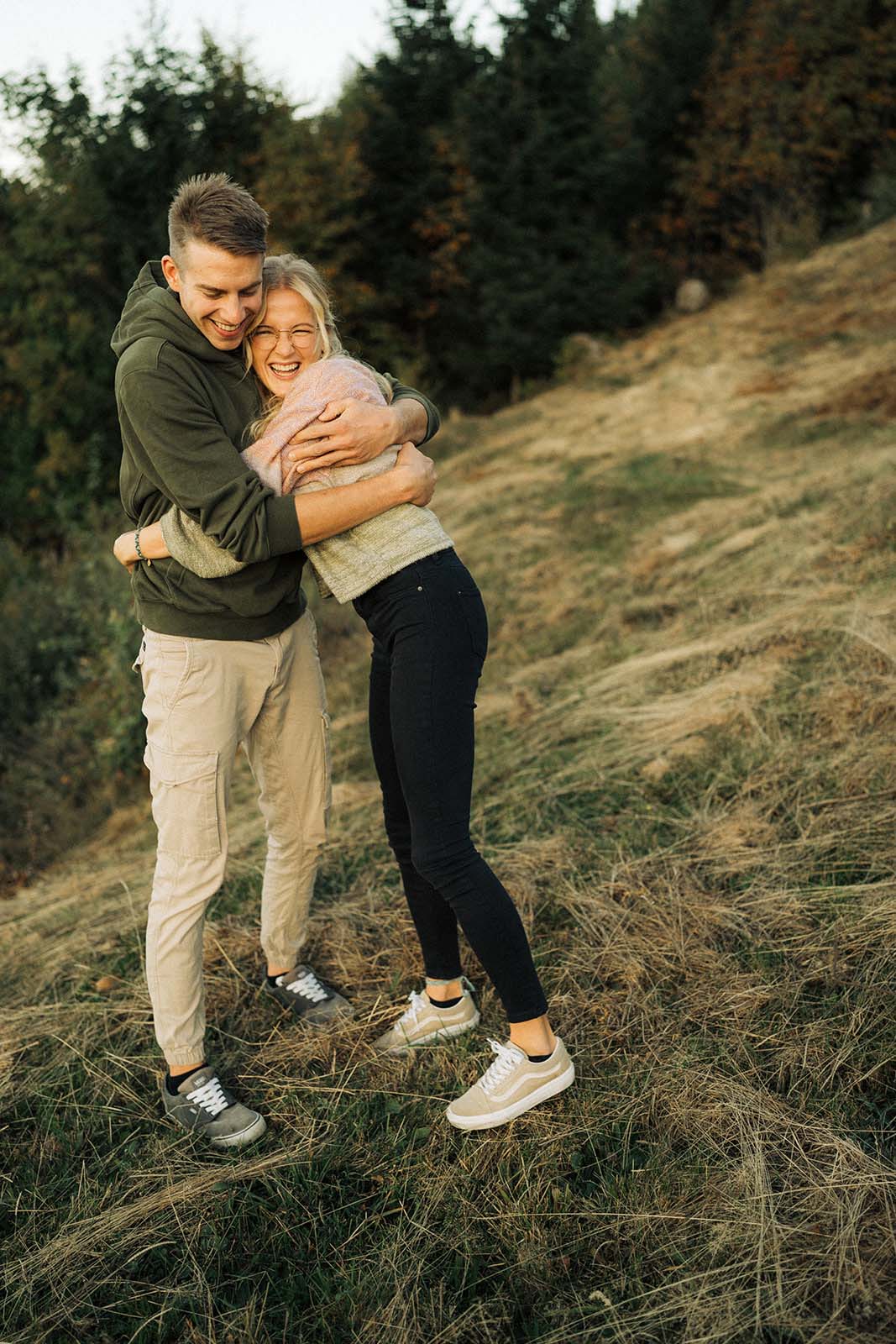 Engagement Photoshooting Aeschiried Berner Oberland