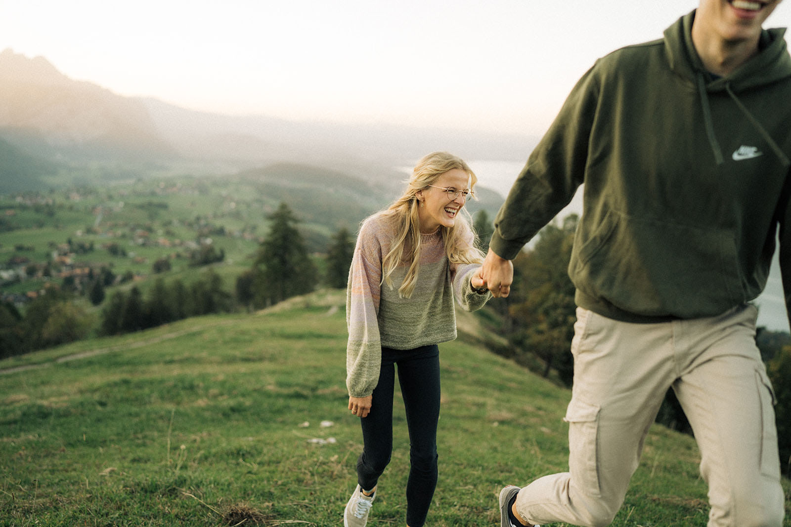 Engagement Photoshooting Aeschiried Berner Oberland