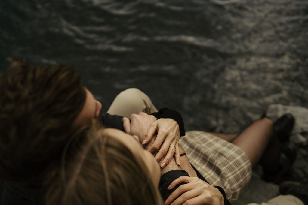 Engagement Photoshooting Oeschinensee Switzerland