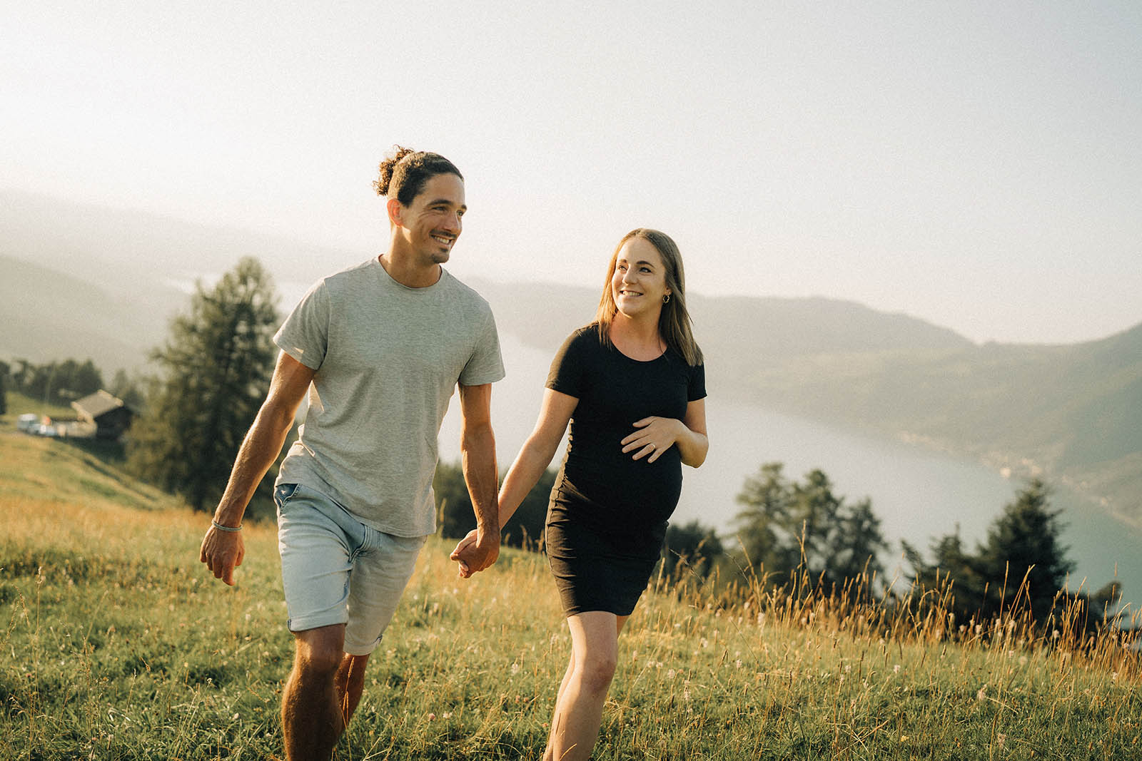 Schwangerschafts Fotografie Berner Oberland