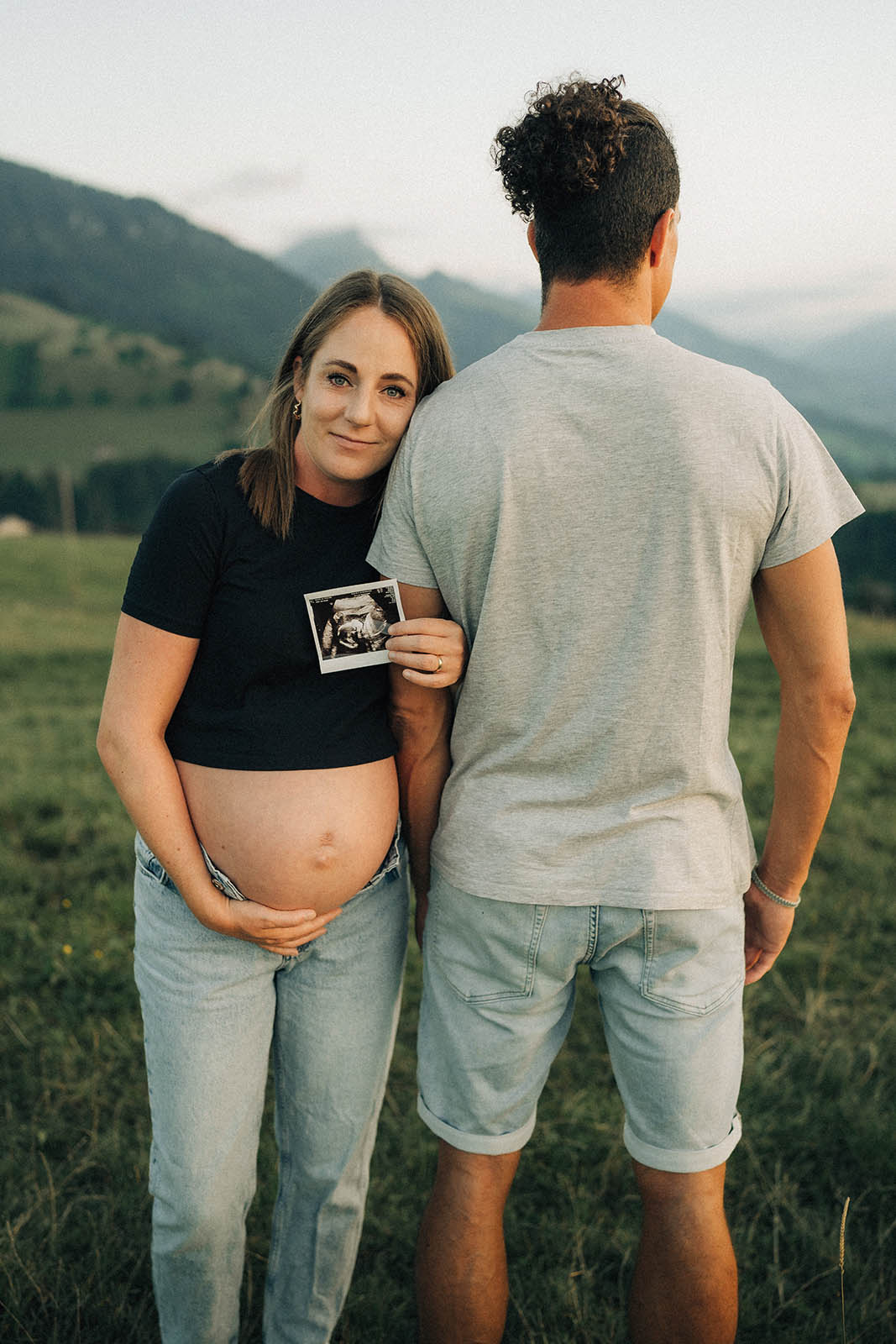 Schwangerschafts Fotografie Berner Oberland