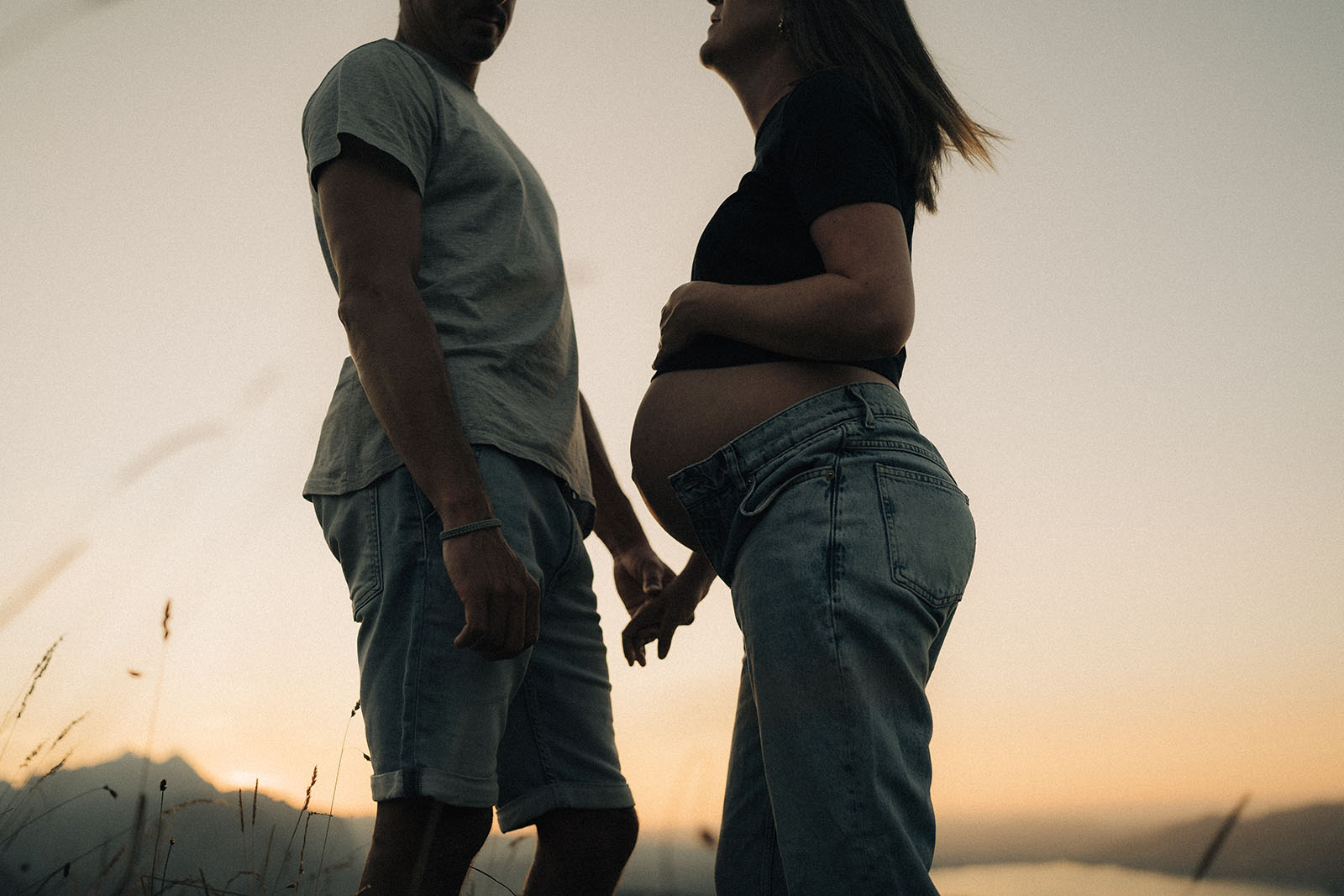 Schwangerschafts Fotografie Berner Oberland