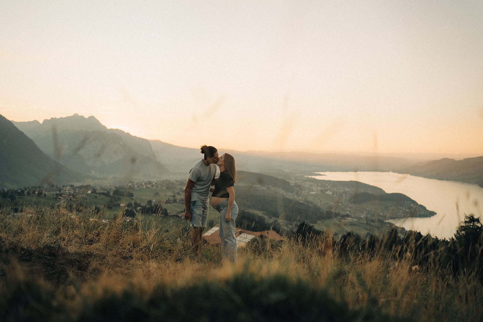 Schwangerschafts Fotografie Berner Oberland