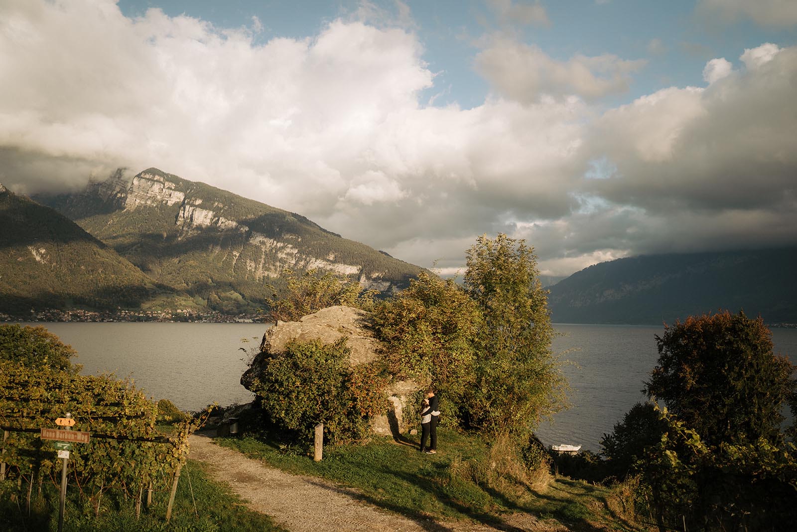 Engagement Photoshooting Spiez Berner Oberland